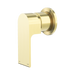 Nero Bianca Shower Mixer 60mm Plate - Brushed Gold