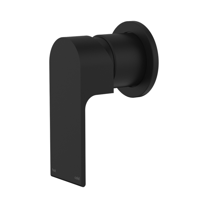 Nero Bianca Shower Mixer 60mm Plate - Matte Black