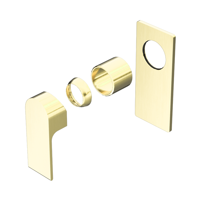 Nero Bianca Shower Mixer Trim Kits Only - Brushed Gold