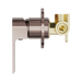 Nero NR321511dBZ Bianca Shower Mixer 80mm Plate Brushed Bronze image 3 | SKU: NR321511DBZ