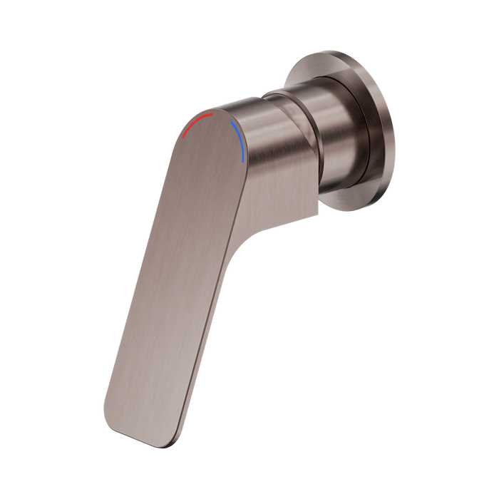 Nero Bianca Care Shower Mixer 60mm Plate - Brushed Bronze