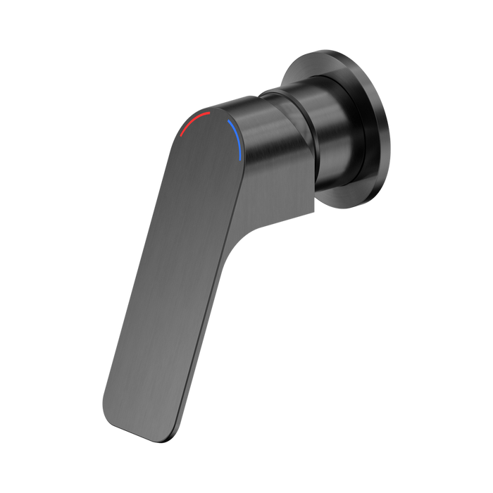 Nero Bianca Care Shower Mixer 60mm Plate - Gun Metal