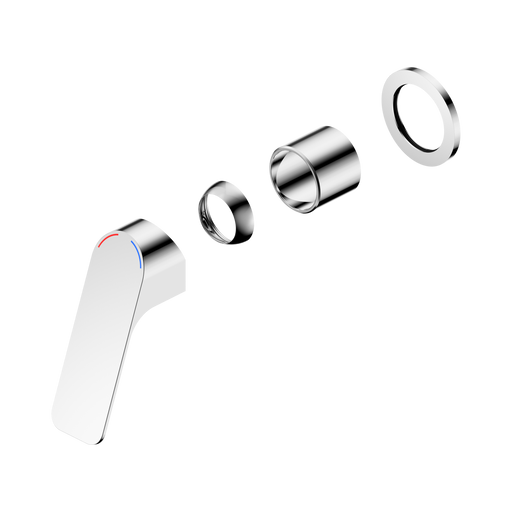 Nero Bianca Care Shower Mixer 60mm Plate Trim Kits Only - Chrome