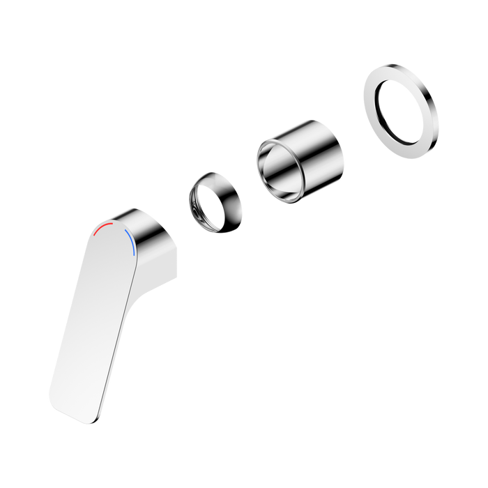 Nero Bianca Care Shower Mixer 60mm Plate Trim Kits Only - Chrome