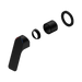 Nero Bianca Care Shower Mixer 60mm Plate Trim Kits Only - Matte Black