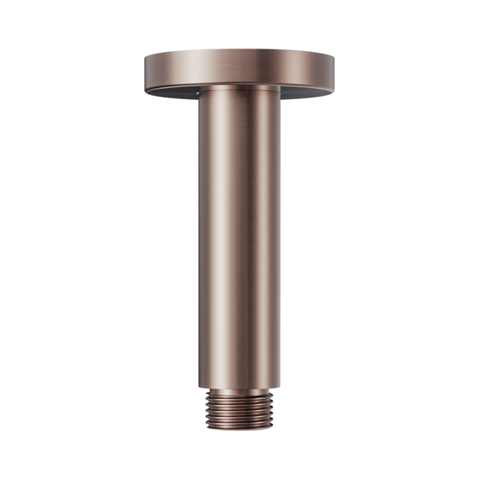 Nero NR503100BZ Round Ceiling Arm 100mm Length Brushed Bronze image 2 | SKU: NR503100BZ