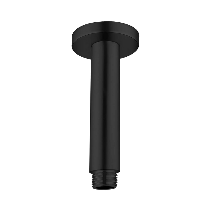 Nero Round Ceiling Arm 100mm Length