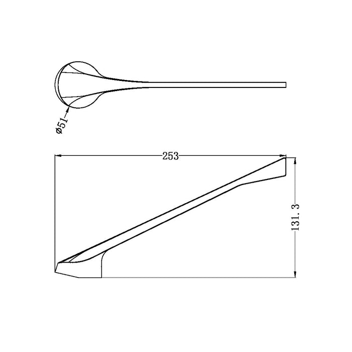 Nero Classic Care Handle Only Extended Handle