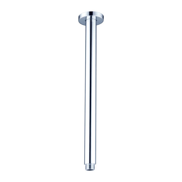 Nero Round Ceiling Arm 300mm Length