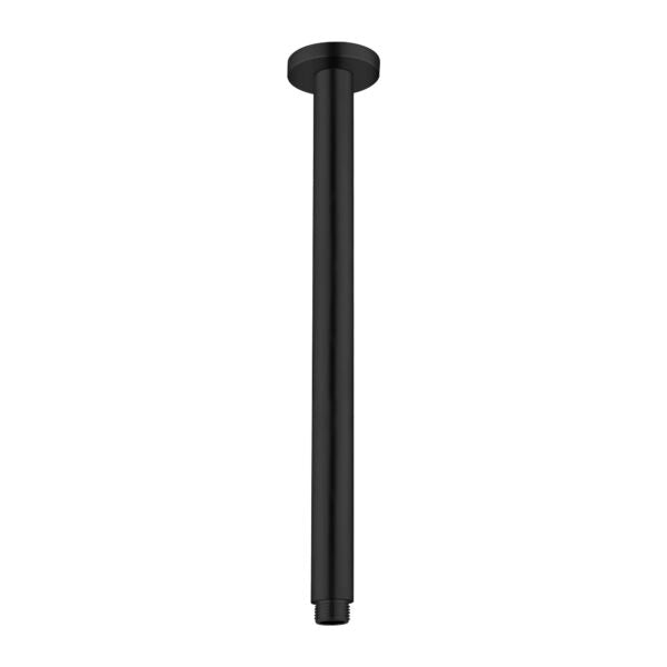 Nero Round Ceiling Arm 300mm Length