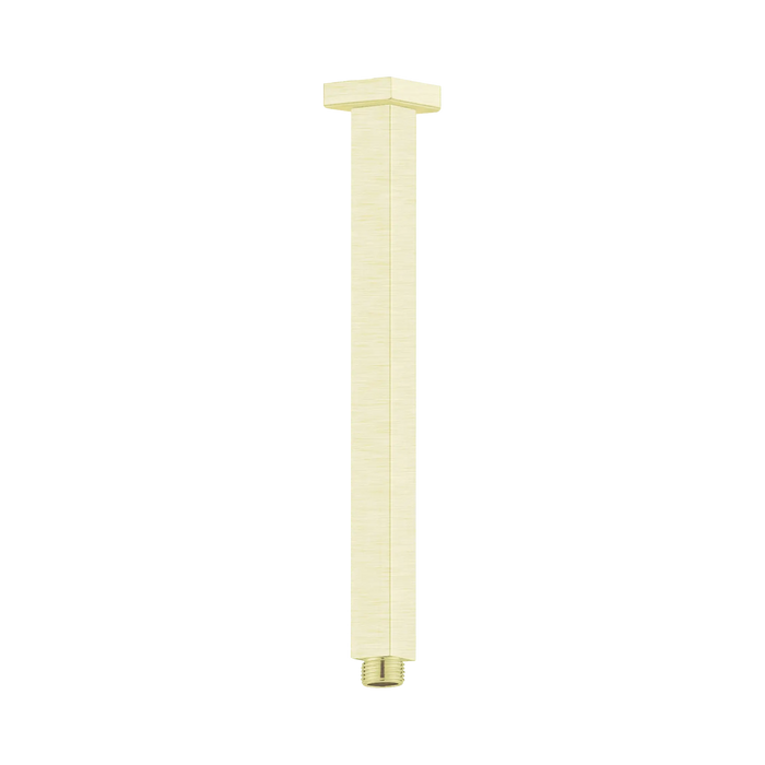 Nero Square Ceiling Arm 300mm Length