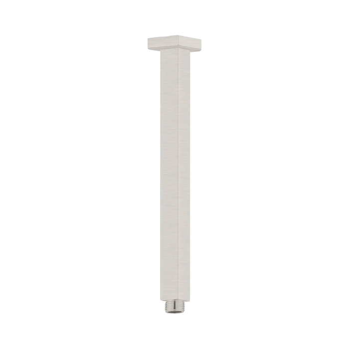 Nero Square Ceiling Arm 300mm Length