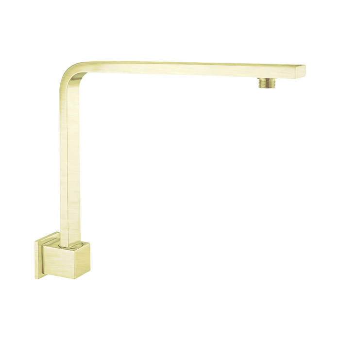 Nero Square Swivel Shower Arm