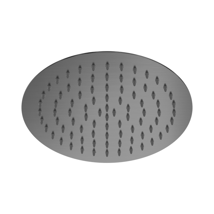 Nero NR507036GM 250mm Round Stainless Steel Shower Head 4 Star Rating Gun Metal image 3 | SKU: NR507036GM