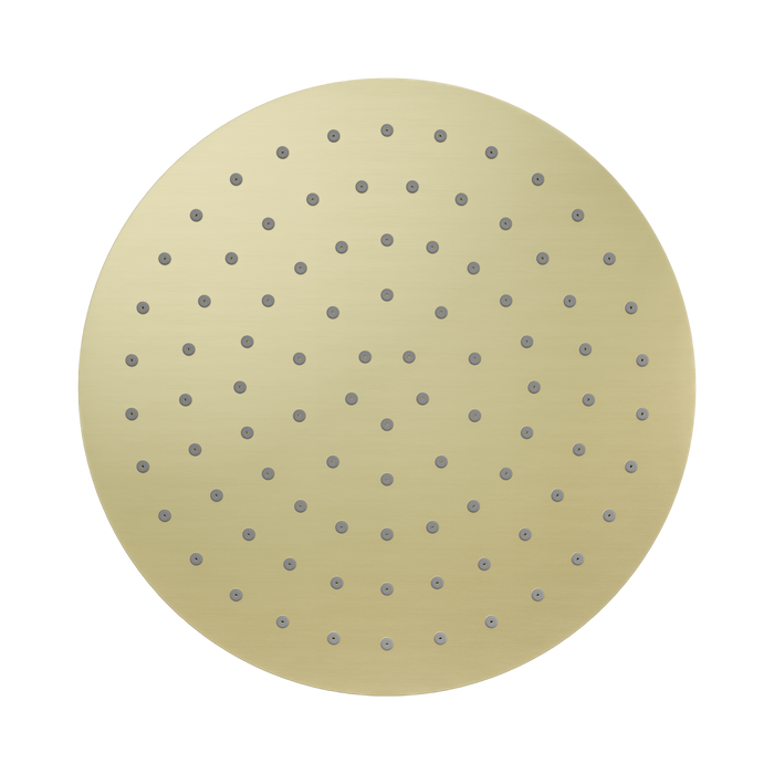 Nero NR507046BG 250mm Round Metal Shower Head II Brushed Gold image 2 | SKU: NR507046BG