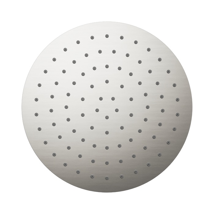 Nero NR507046BN 250mm Round Metal Shower Head II Brushed Nickel image 2 | SKU: NR507046BN