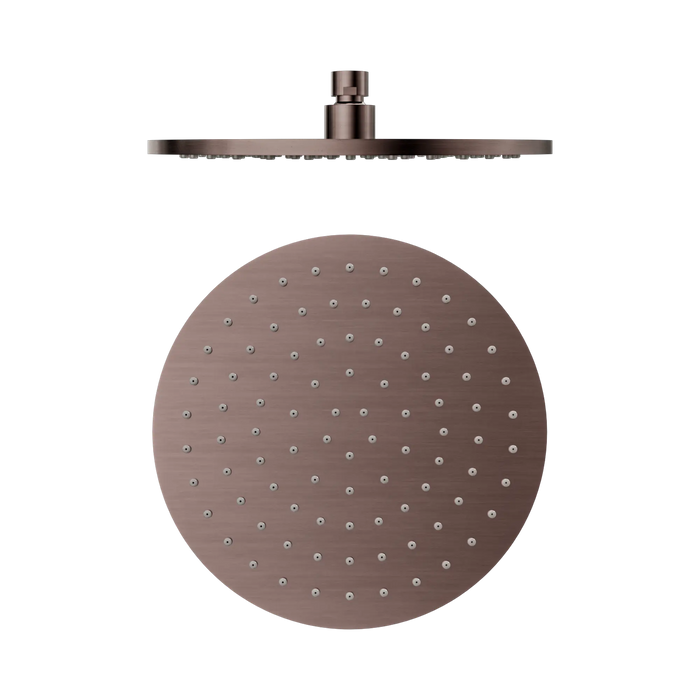 Nero 250mm Round Metal Shower Head II