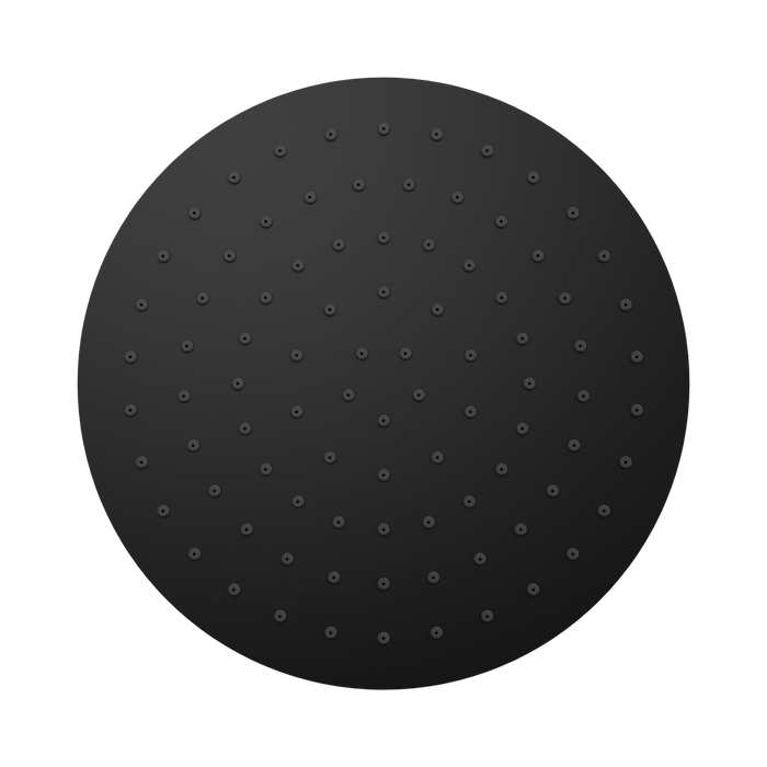 Nero NR507046MB 250mm Round Metal Shower Head II Matte Black image 2 | SKU: NR507046MB