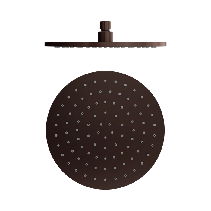 Nero 250mm Round Metal Shower Head II