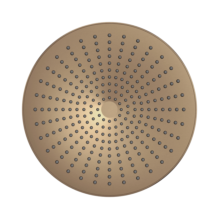 Nero NR508079BZ Opal 250mm Shower Head Brushed Bronze image 2 | SKU: NR508079BZ