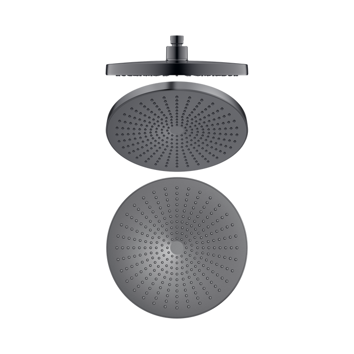 Nero Opal 250mm Shower Head - Graphite