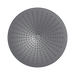 Nero NR508079GR Opal 250mm Shower Head Graphite image 2 | SKU: NR508079GR