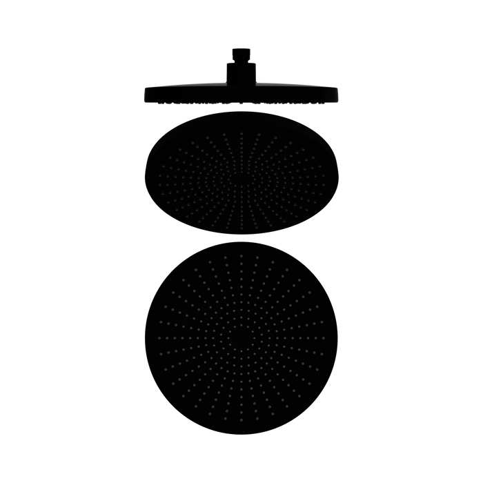 Nero Opal 250mm Shower Head - Matte Black