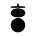 Nero Opal 250mm Shower Head - Matte Black