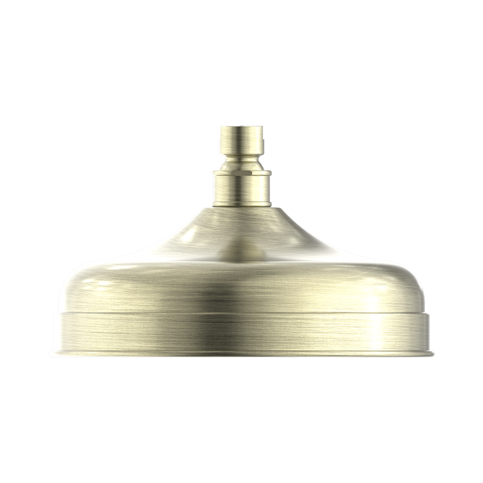 Nero NR508094AB York 200mm Shower Head Aged Brass image 2 | SKU: NR508094AB