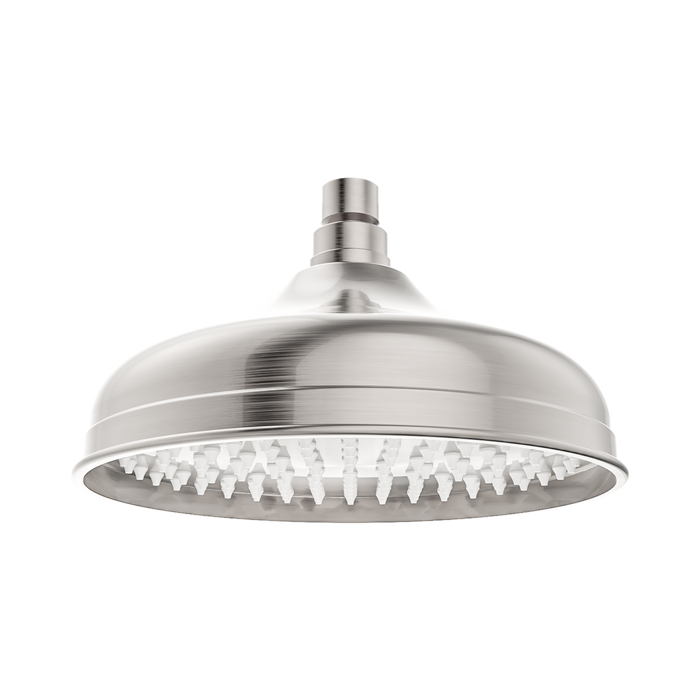 Nero York 200mm Shower Head - Brushed Nickel