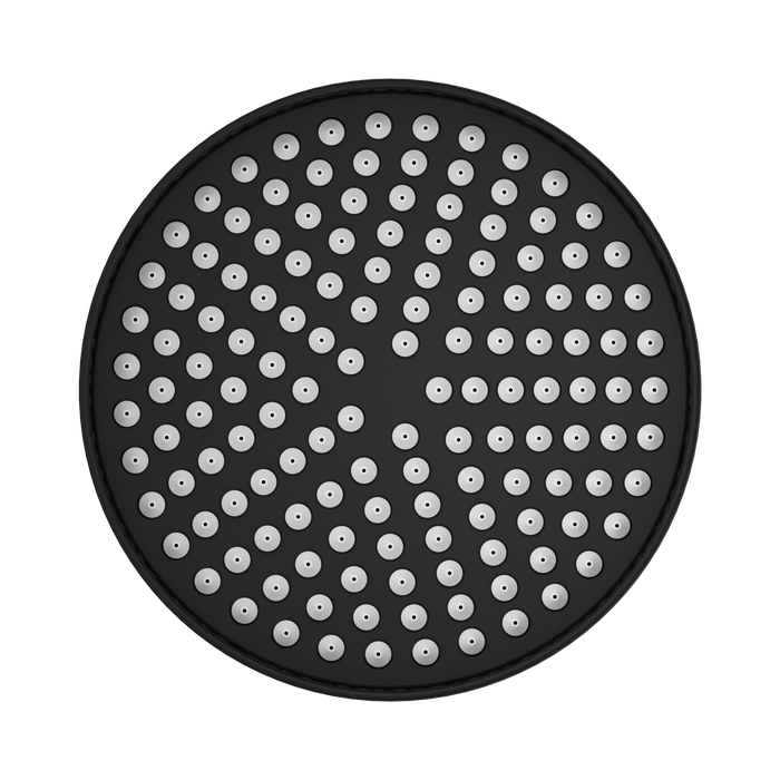 Nero NR508094MB York 200mm Shower Head Matte Black image 3 | SKU: NR508094MB