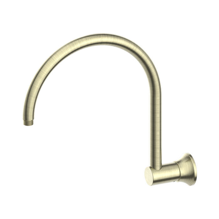 Nero York Shower Arm - Aged Brass