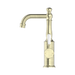 Nero NR69210101AB York Basin Mixer With White Porcelain Lever Aged Brass image 3 | SKU: NR69210101AB