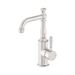 Nero York Basin Mixer With Metal Lever - Brushed Nickel