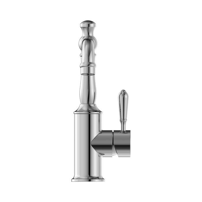 Nero NR69210102CH York Basin Mixer With Metal Lever Chrome image 2 | SKU: NR69210102CH