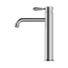 Nero NR692101a02CH York Straight Tall Basin Mixer With Metal Lever Chrome image 3 | SKU: NR692101A02CH