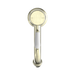 Nero NR692101b01AB York Straight Basin Mixer With White Porcelain Lever Aged Brass image 3 | SKU: NR692101B01AB