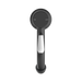 Nero NR692101b01MB York Straight Basin Mixer With White Porcelain Lever Matte Black image 3 | SKU: NR692101B01MB