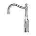 Nero NR69210201CH York Basin Mixer Hook Spout With White Porcelain Lever Chrome image 3 | SKU: NR69210201CH