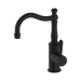 Nero York Basin Mixer Hook Spout With Metal Lever - Matte Black