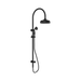 Nero York Twin Shower With Metal Hand Shower - Matte Black