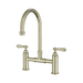 Nero York Bridge Kitchen Set - Aged Brass