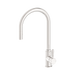 Nero York Pull Out Sink Mixer With Vegie Spray Function With Metal Lever - Brushed Nickel