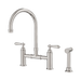 Nero York Bridge Kitchen Set With Hand Spray - Brushed Nickel