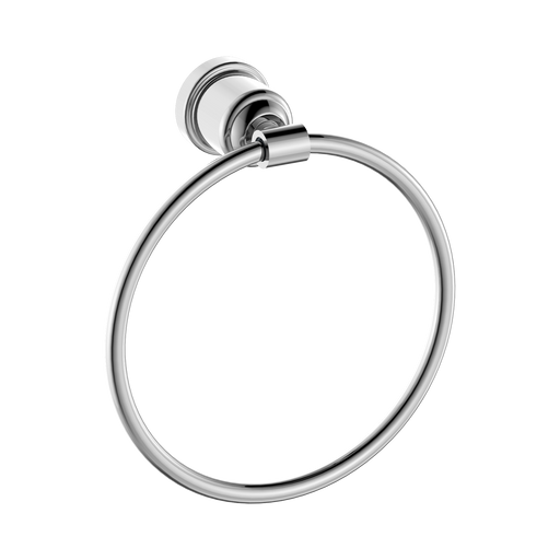Nero York Towel Ring - Chrome