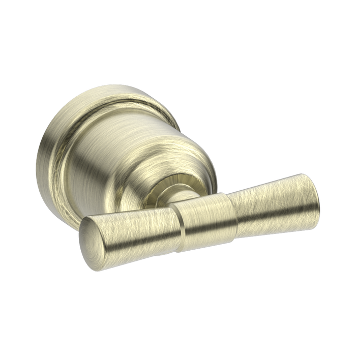 Nero York Robe Hook - Aged Brass