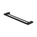 Nero Bianca Double Towel Rail 600mm - Matte Black