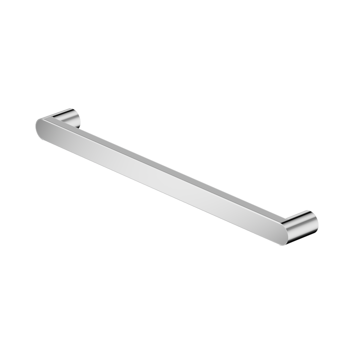 Nero Bianca 12V Single Heated Towel Rail - Chrome