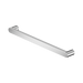 Nero Bianca 12V Single Heated Towel Rail - Chrome