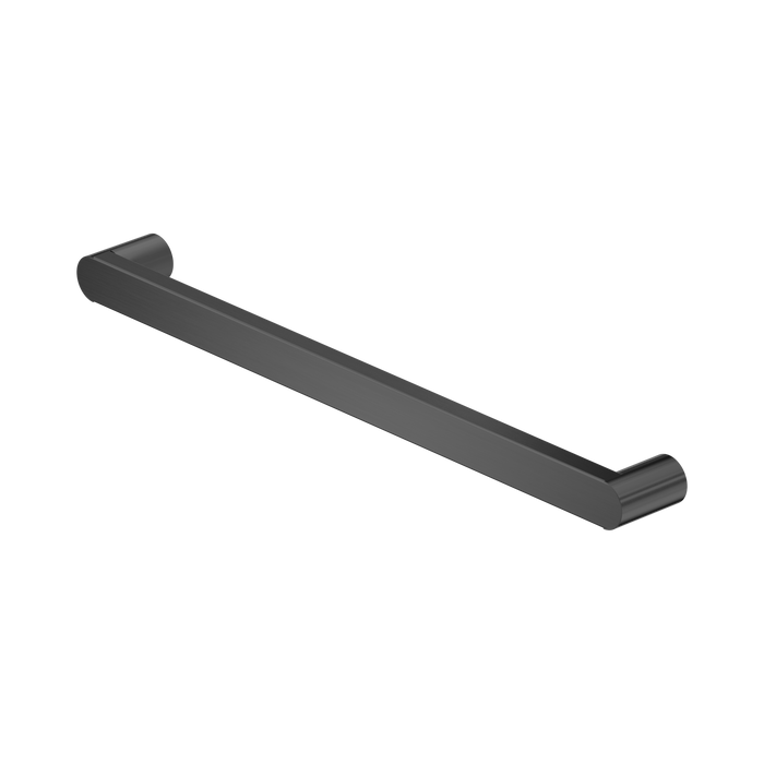 Nero Bianca 12V Single Heated Towel Rail - Gun Metal
